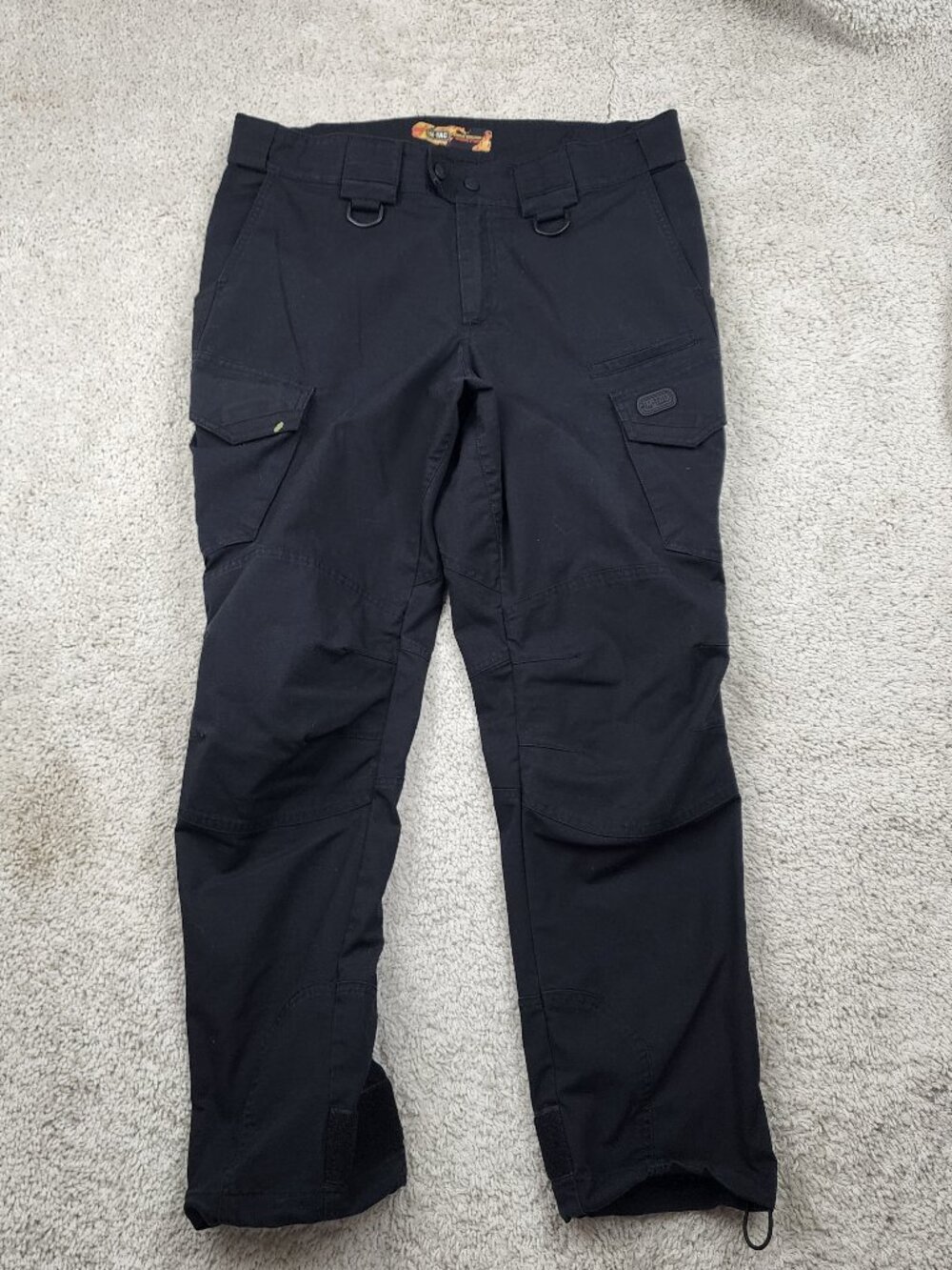 M-Tac Aggressor Gen.II Flex Mens Ripstop Tactical Pants 35x28 Black No Tags READ